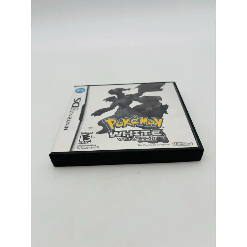 Case and Manual Only NO GAME OEM Pokemon White Version Nintendo DS Authentic